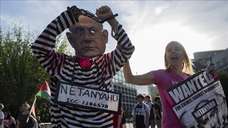 Netanyahu, Washington'a ziyareti öncesinde Beyaz Saray önünde protesto edildi