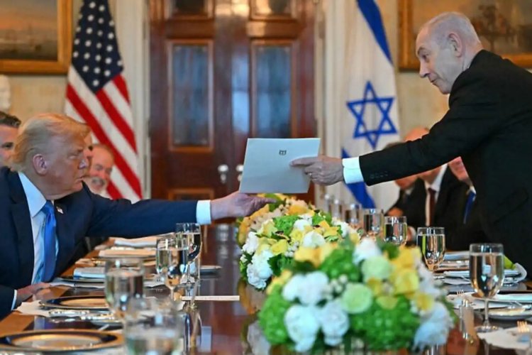 Katil Netenyahu, katil Trump'u Nobel'e aday gösterdi