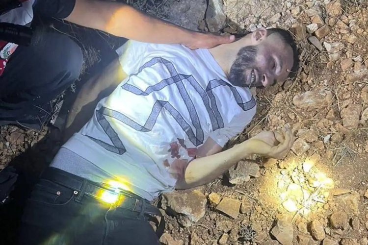 Yahudi çetelerin şehit ettiği Filistinli gencin şehadet tebessümü