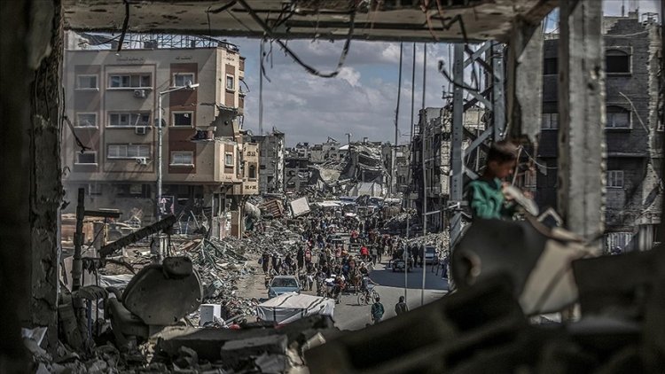 Gazze'nin yüzde 88'i soykırımcı İsrail'in sözde "tahliye emri" altında