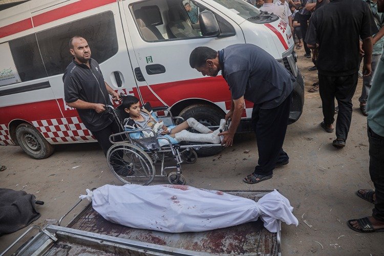 Katil  İsrail'in Gazze'ye saldırılarında şehitlerin sayısı 59 bini aştı