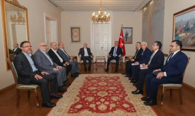 Bakan Fidan HAMAS heyetini kabul etti