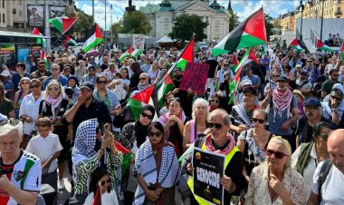 İsveç'te Gazze protestosu: “Soykırıma sessiz kalan hükümet utanç içinde”