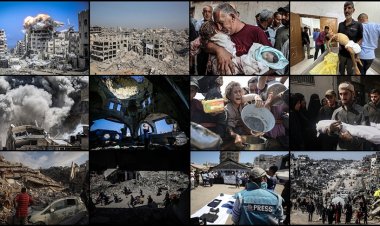 Gazze’de halkın yüzde 10’u katil İsrail'in saldırılarında şehit edildi ya da yaralandı