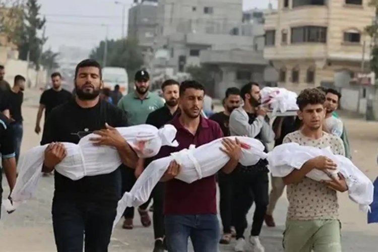 Siyonist İsrail'in 24 saatteki saldırılarında 72 şehit, 314 yaralı