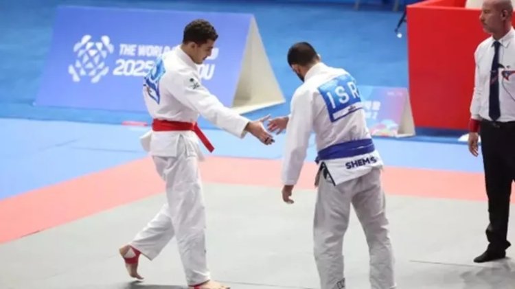 Suudi ve İsrailli sporcuların tokalaşması Suudi medyasından sansürlendi