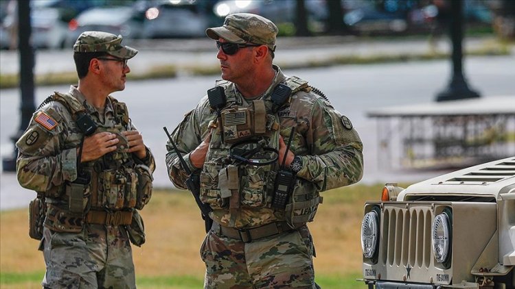 Trump, Washington'ın ardından komşu eyalet Maryland'de de Ulusal Muhafız görevlendirmeyi planlıyor
