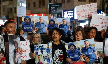 Küresel medya soykırımcı İsrail’in gazeteci katliamına karşı ortak protesto başlatıyor