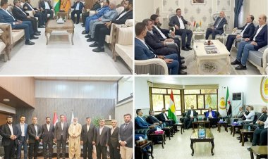HÜDA PAR heyeti Kürdistan Bölgesi'nde siyasi partilerle görüştü