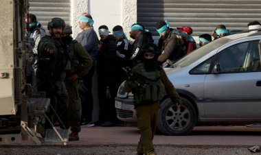 İşgalci İsrail 7 Ekim 2023'ten bu yana Batı Şeria'da 19 bin Filistinliyi gözaltına aldı