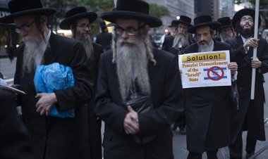 New York'ta Ortodoks Yahudiler, siyonist Netanyahu'yu protesto etti