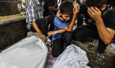 Soykırımcı İsrail’in Gazze Şeridi’ne saldırılarında ikisi çocuk, 8 Filistinli şehit oldu