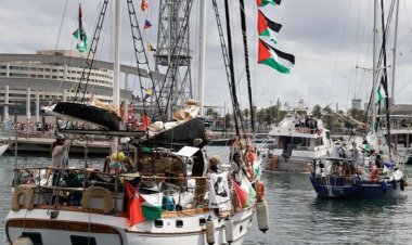 Askeri uçaklar bir haftada ikinci kez 'Sumud Filosu' gemilerinin üzerinde uçtu
