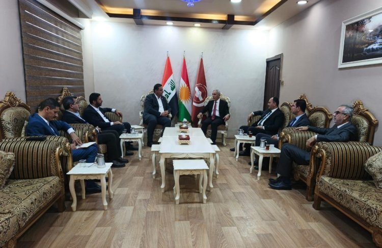 HÜDA PAR Milletvekili Ramanlı, Irak Kürdistanı'nda bir dizi temaslarda bulundu