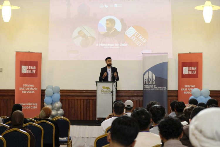 İngiltere’de Müslüman öğrenciler İslamofobiyle mücadele ve Filistin’e destek için buluştu