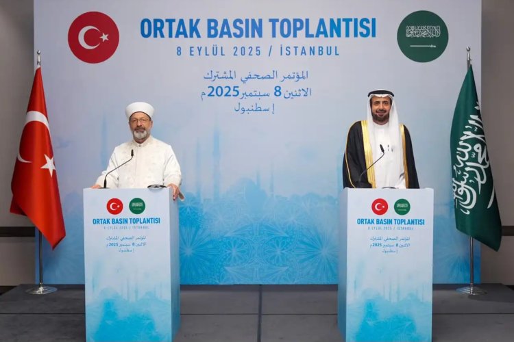 Diyanet ile Suudi Hac Bakanlığından ortak basın toplantısı