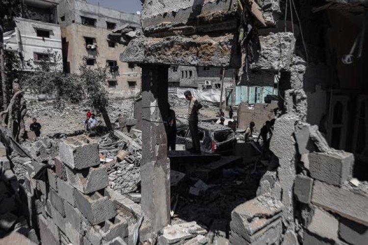 Gazze'nin farklı bölgelerine düzenlenen saldırılarda 26 Filistinli şehit oldu