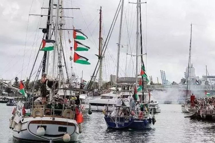 Küresel Sumud Filosu Tunus'tan hareket etmeye hazırlanıyor