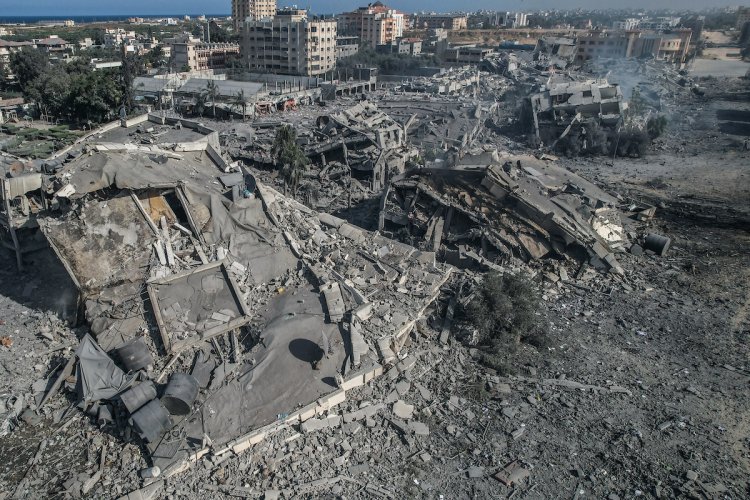Gazze'nin mahalleleri haritadan silindi