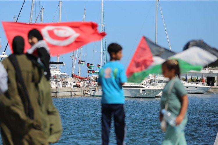 Direniş Filosu Tunus'tan Gazze'ye yola çıktı