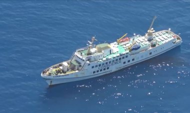 Özgürlük Filosu Koalisyonu'nun Conscience gemisi Gazze için yeniden yola çıktı