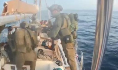 Haydut İsrail'in Küresel Sumud Filosu'na gasbı uluslararası hukuka aykırı