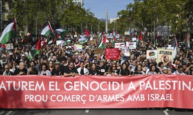 Avrupa ayakta: Roma ve Barselona’da milyonlar Gazze için yürüdü, Londra’da gözaltılar