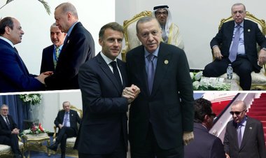 Cumhurbaşkanı Erdoğan, Şarm el-Şeyh’te liderlerle görüştü