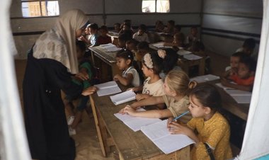 Katil İsrail Ekim 2023'ten beri Gazze ve Batı Şeria'da 20 bini aşkın öğrenci ile 1037 öğretmeni katletti