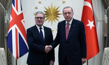 İngiltere Başbakanı Starmer Cumhurbaşkanlığı Külliyesinde