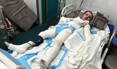 Gazzeli Mecd'in bedeni gibi hayalleri de İsrail'in bıraktığı patlamamış mühimmatla yandı