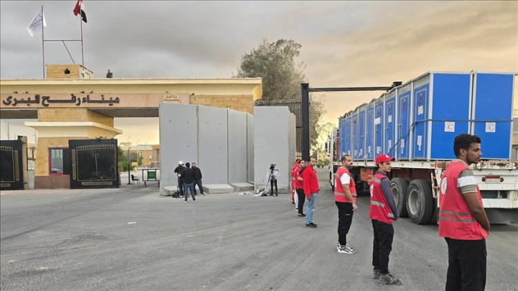 İşgalci İsrail'in Gazze ve Mısır arasındaki sınır kapısı Refah'ı bugün açacağı bildirildi