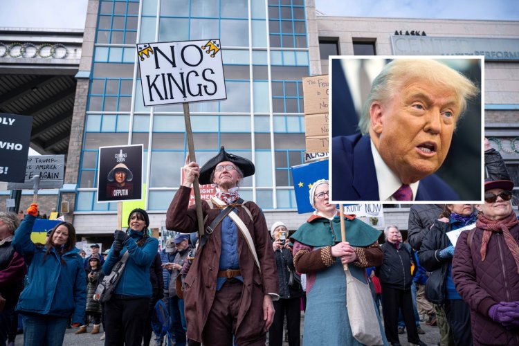 ABD'de milyonlarca kişi Trump karşıtı "Krallara Hayır" protestolarında bir araya geldi