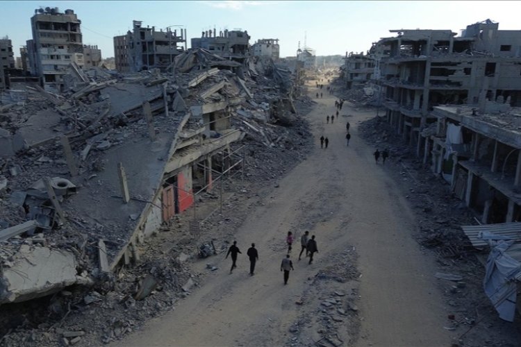 Katil İsrail'in Gazze'de Filistinlileri öldürmek için çizdiği hayali sınır: Sarı Hat