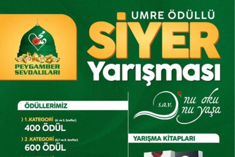 Peygamber Sevdalıları Vakfı'ndan 'O'nu Oku O'nu Yaşa' siyer yarışması daveti