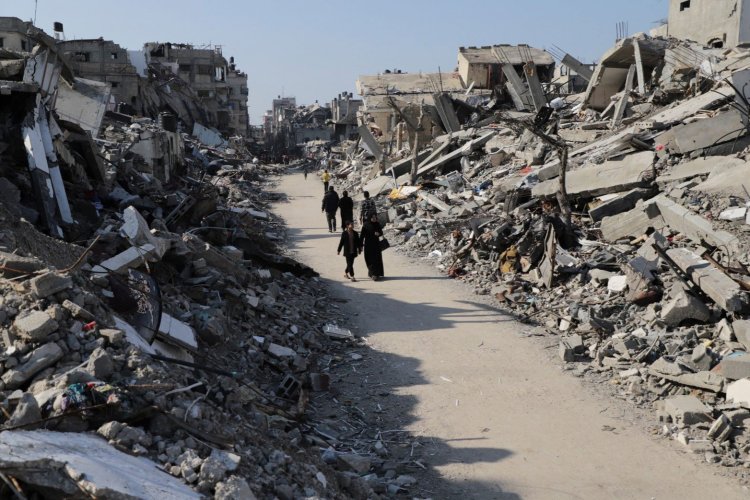 UNRWA: Gazze 61 milyon ton enkazla kaplandı