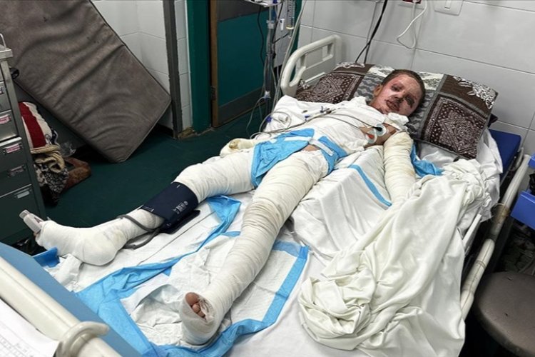 Gazzeli Mecd'in bedeni gibi hayalleri de İsrail'in bıraktığı patlamamış mühimmatla yandı