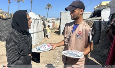 Yetimler Vakfı hayırseverlerin sofralarını Gazze'ye taşımaya devam ediyor