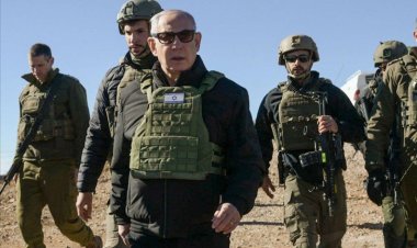 Siyonist Netanyahu, Suriye'de işgal ettikleri tampon bölgeye gitti