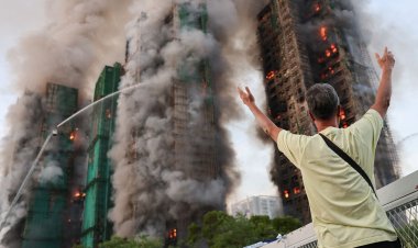 Hong Kong’da konut sitesinde büyük yangın: 4 ölü, çok sayıda yaralı