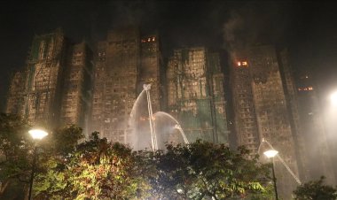 Hong Kong'da sitede çıkan yangında ölenlerin sayısı 94'e yükseldi