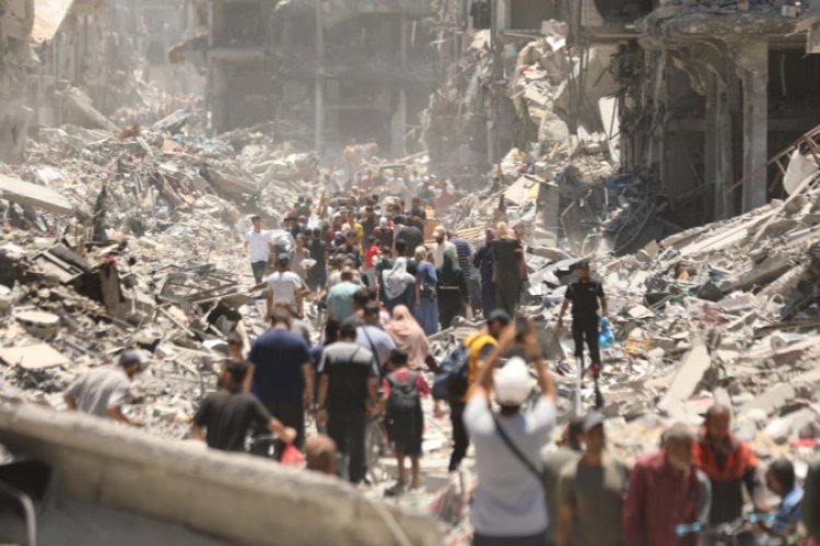 Filistin: Gazze'de ekonomik faaliyetlerin çoğu İsrail soykırımı sonucu çöktü