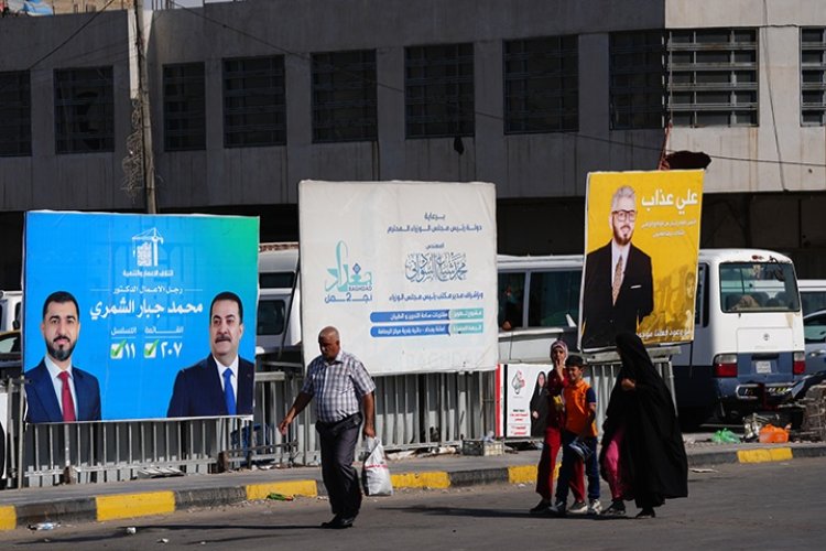 Irak halkı, parlamento seçimleri için yarın sandık başına gidiyor