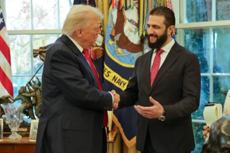 ABD Başkanı Trump ile Suriye Cumhurbaşkanı Şara görüştü