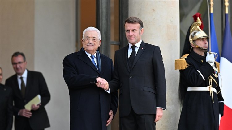 Filistin ve Fransa "Filistin Devleti'ni güçlendirmek için ortak komisyon kurulmasına" karar verdi