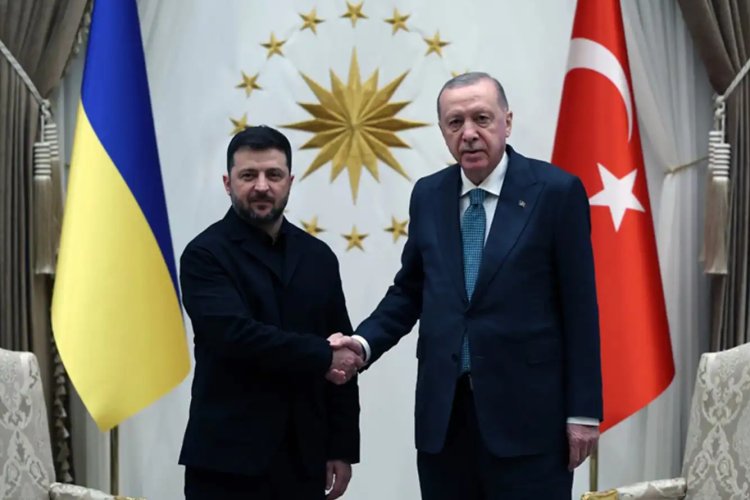 Cumhurbaşkanı Erdoğan, Ukrayna Devlet Başkanı Zelenskiy ile görüştü