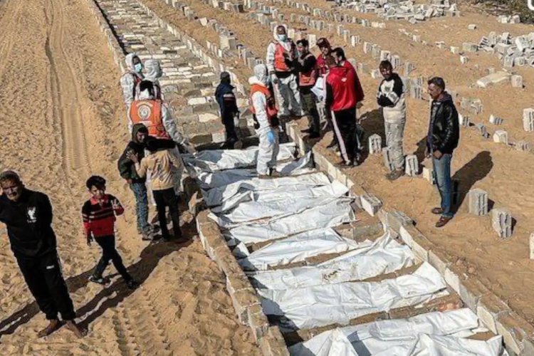 Gazze’de 330 naaştan 99’unun kimliği belirlendi