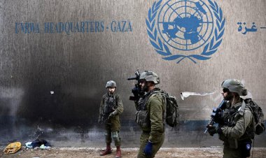 Soykırımcı İsrail, Doğu Kudüs'teki UNRWA merkezine baskın düzenledi