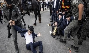 Kudüs'te Harediler polisle çatıştı: 10 polis yaralı