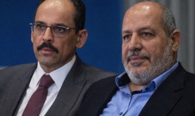 MİT Başkanı Kalın, Halil el-Hayye ile görüştü